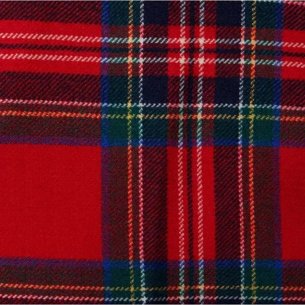 Janie and Jack Red Tartan‎ Plaid Holiday Pant Boys Size 6-12 Months Christmas